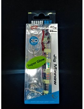 Savage Gear 3D Slim Minnow Jig 9.3cm 40gr