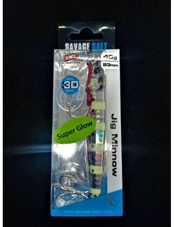 Savage Gear 3D Slim Minnow Jig 9.3cm 40gr