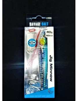 Savage Gear 3D Slim Minnow Jig 9.3cm 40gr