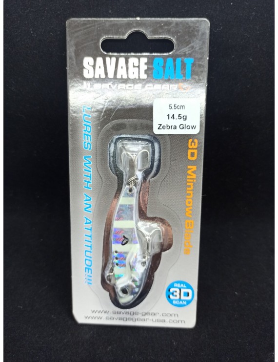 Savagear 3D Minnow Vib Blade 5.5cm 14.5gr Jig Yem