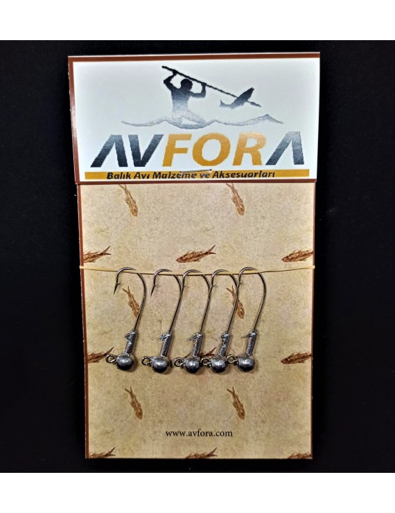 Avfora Jighead-Zoka 4.5-6.5-11 gr (5'li Paket)