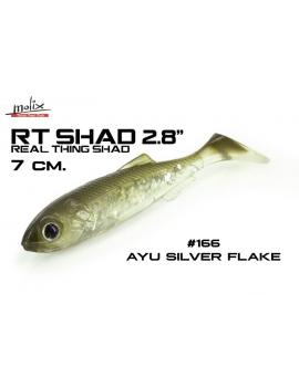 Molix Real Thing Shad 2,8''  Ayu Silver Flake