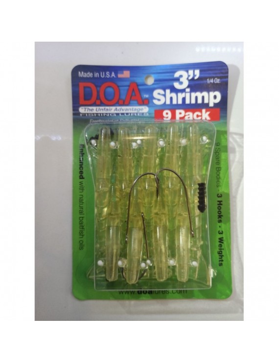 DOA Shrimp 8 cm Silikon Karides