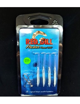 Red Gill Flasher 7cm Silikon Yem